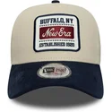 cap-curbata-beige-adjustable-strap-e-frame-de-new-era