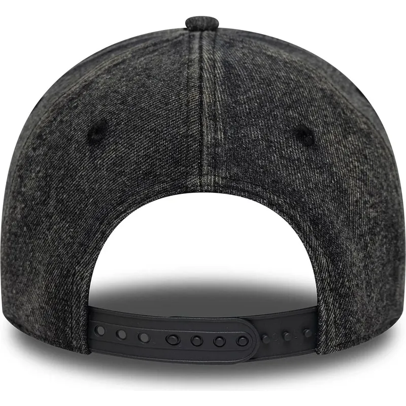 svart-kurvad-snapback-keps-9forty-e-frame-denim-new-york-yankees-mlb-fran-new-era