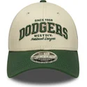 epci-curbata-bej-reglabila-9forty-m-crown-wordmark-de-los-angeles-dodgers-mlb-de-new-era