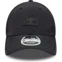 new-era-curved-brim-9forty-m-crown-sport-black-adjustable-cap
