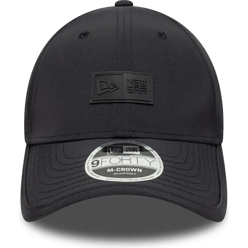 gorra-curva-negra-ajustable-9forty-m-crown-sport-de-new-era
