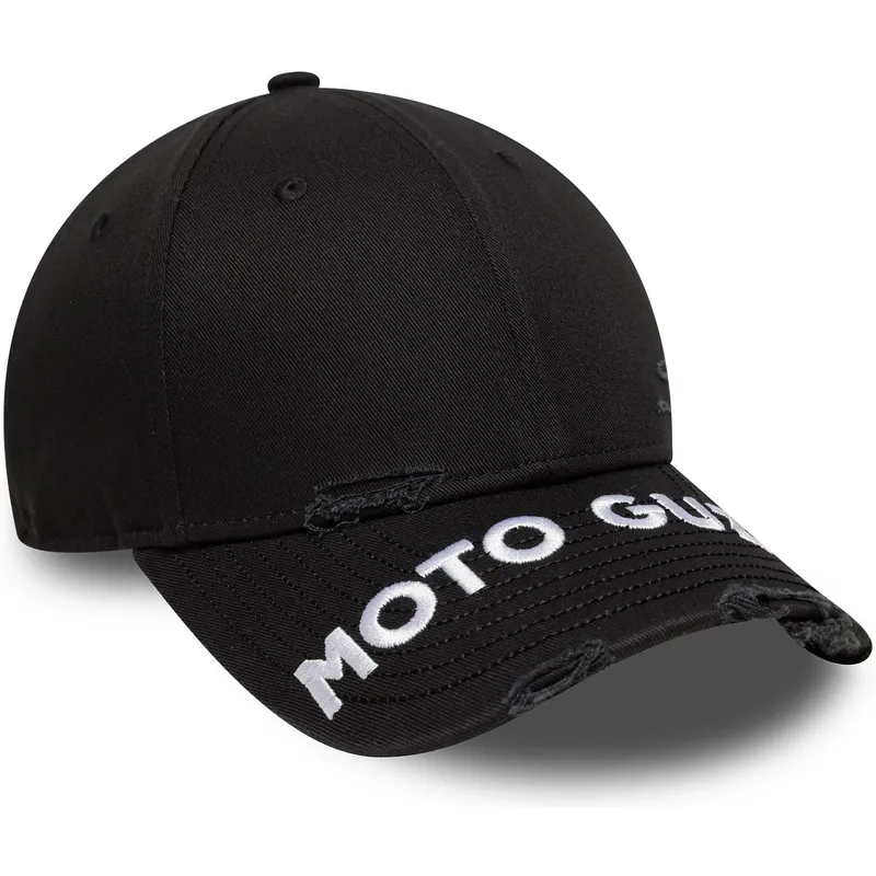 cappellino-curvo-nero-regolabile-9forty-m-crown-distressed-di-moto-guzzi-di-new-era