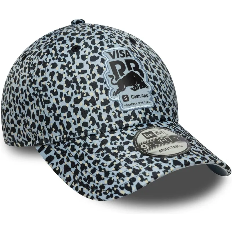 epci-curbata-leopard-reglabila-9forty-m-crown-de-racing-bulls-f1-team-formula-1-de-new-era