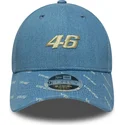 gorra-curva-azul-snapback-9forty-m-crown-denim-de-valentino-rossi-vr46-motogp-de-new-era