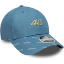cap-curbata-blue-snapback-9forty-m-crown-denim-de-valentino-rossi-vr46-motogp-de-new-era