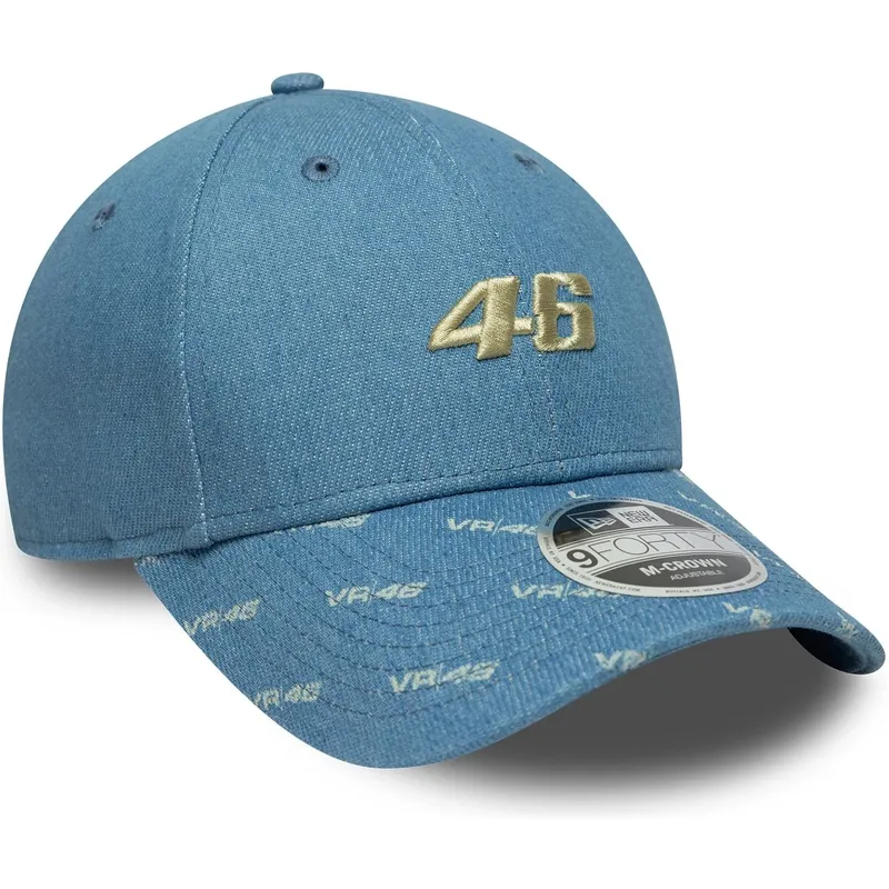 cap-curbata-blue-snapback-9forty-m-crown-denim-de-valentino-rossi-vr46-motogp-de-new-era cap-curbata-blue-snapback-9forty-m-crown-denim-de-valentino-rossi-vr46-motogp-de-new-era