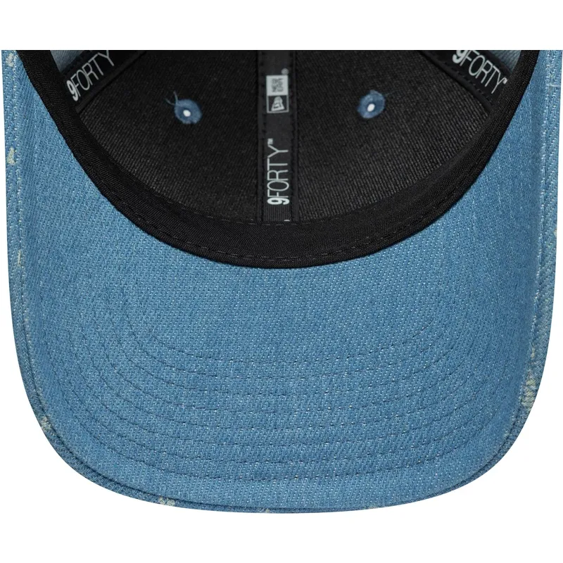 bla-kurvad-snapback-keps-9forty-m-crown-denim-fran-valentino-rossi-vr46-motogp-av-new-era