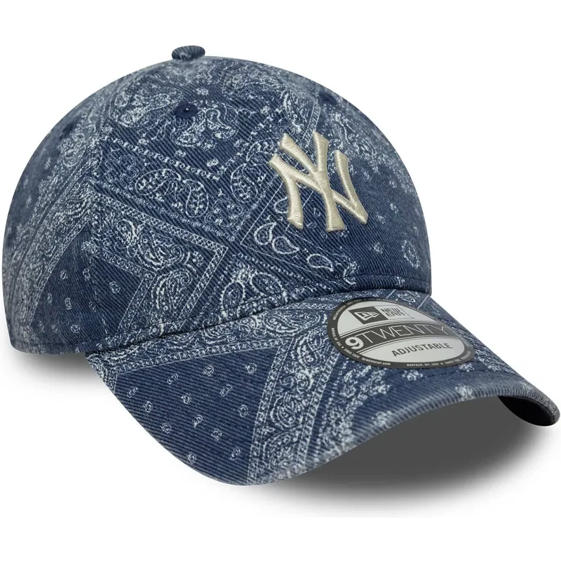 bojd-bla-justerbar-keps-9twenty-washed-paisley-fran-new-york-yankees-mlb-av-new-era