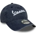 cap-curbata-blue-adjustable-strap-9twenty-washed-de-vespa-piaggio-de-new-era