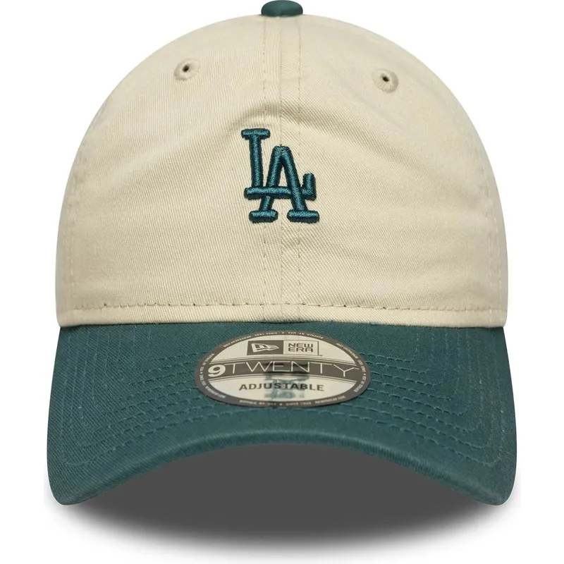 epci-curbata-bej-reglabila-9twenty-mini-washed-de-los-angeles-dodgers-mlb-de-new-era