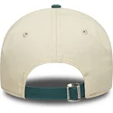 cappellino-curvo-beige-e-verde-regolabile-9twenty-mini-washed-dei-los-angeles-dodgers-mlb-di-new-era