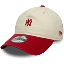 epci-curbata-bej-reglabila-9twenty-mini-washed-de-new-york-yankees-mlb-de-new-era
