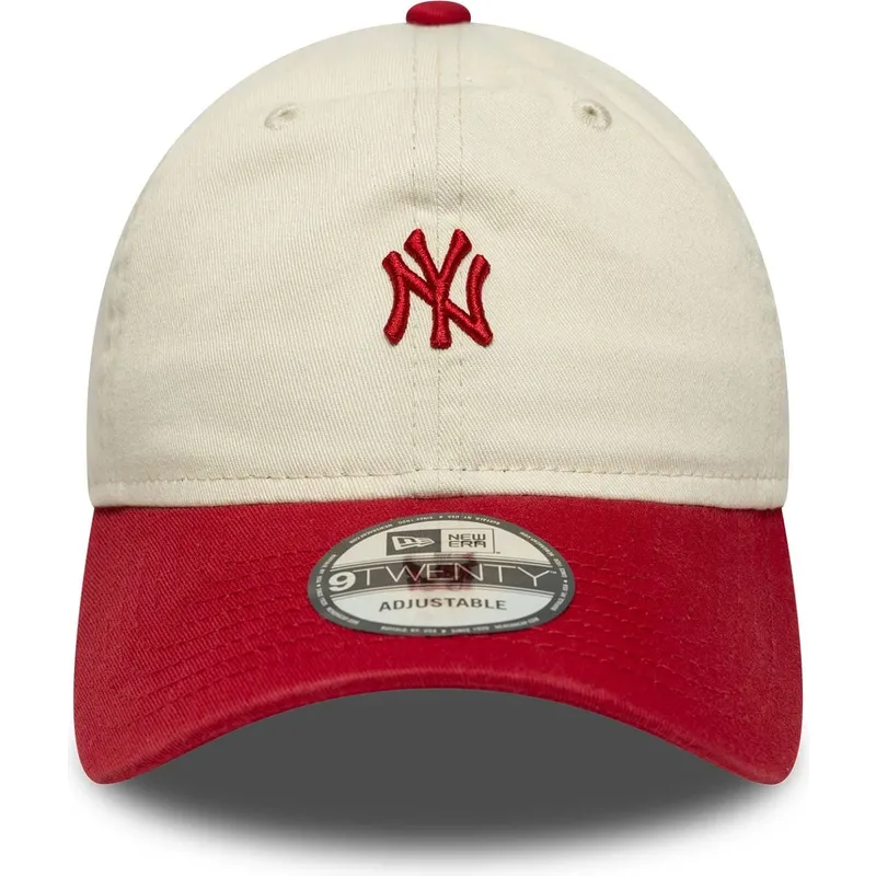 cap-curbata-beige-adjustable-strap-9twenty-mini-washed-de-new-york-yankees-mlb-de-new-era cap-curbata-beige-adjustable-strap-9twenty-mini-washed-de-new-york-yankees-mlb-de-new-era