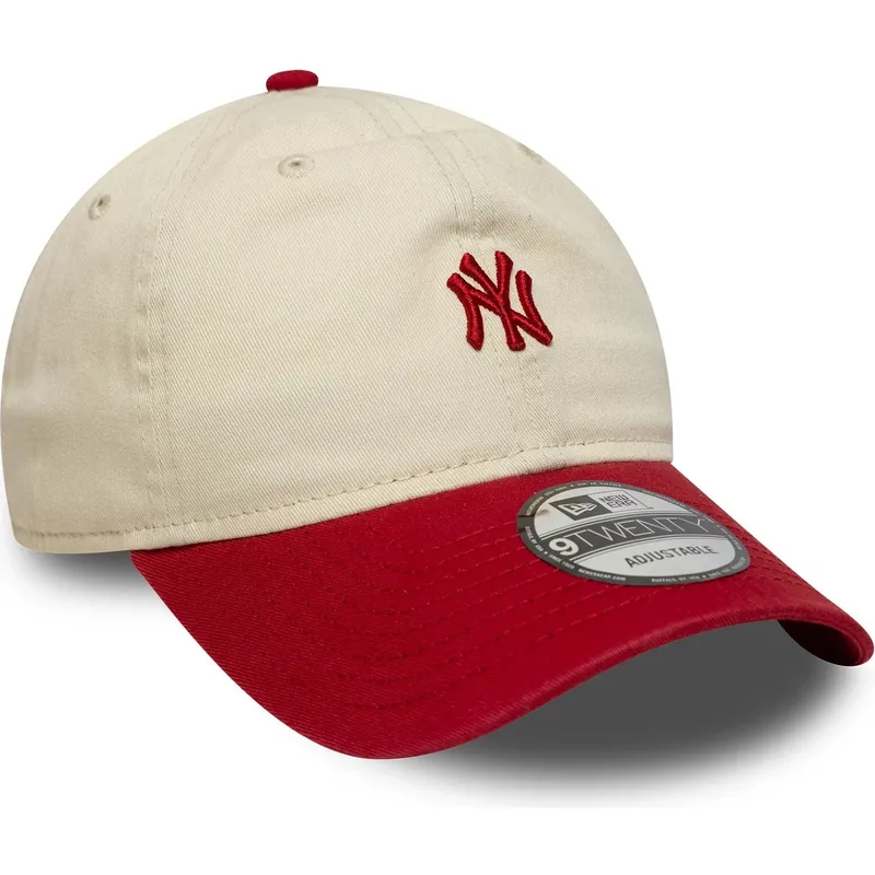 cap-curbata-beige-adjustable-strap-9twenty-mini-washed-de-new-york-yankees-mlb-de-new-era cap-curbata-beige-adjustable-strap-9twenty-mini-washed-de-new-york-yankees-mlb-de-new-era