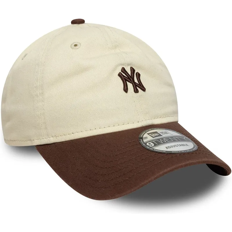 epci-curbata-bej-reglabila-9twenty-mini-washed-de-new-york-yankees-mlb-de-new-era