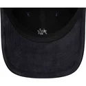 marineblaue-verstellbare-curved-cap-mit-marineblauen-logo-9twenty-suede-der-new-york-yankees-mlb-von-new-era