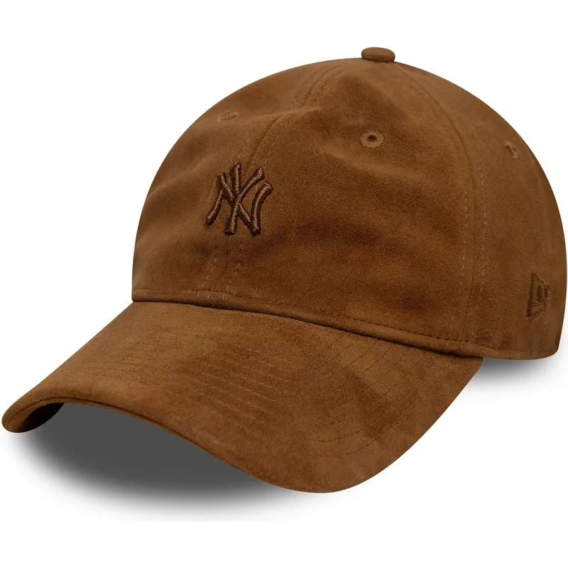 cap-curbata-brown-adjustable-strap-9twenty-suede-de-new-york-yankees-mlb-de-new-era