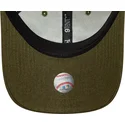 new-era-curved-brim-9twenty-linen-los-angeles-dodgers-mlb-green-adjustable-cap