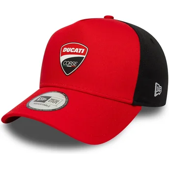 Șepci curbată roșu snapback 9FORTY E Frame de Ducati Motor MotoGP de New Era