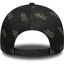 czarna-zakrzywiona-czapka-snapback-e-frame-laser-etch-denim-valentino-rossi-vr46-motogp-new-era