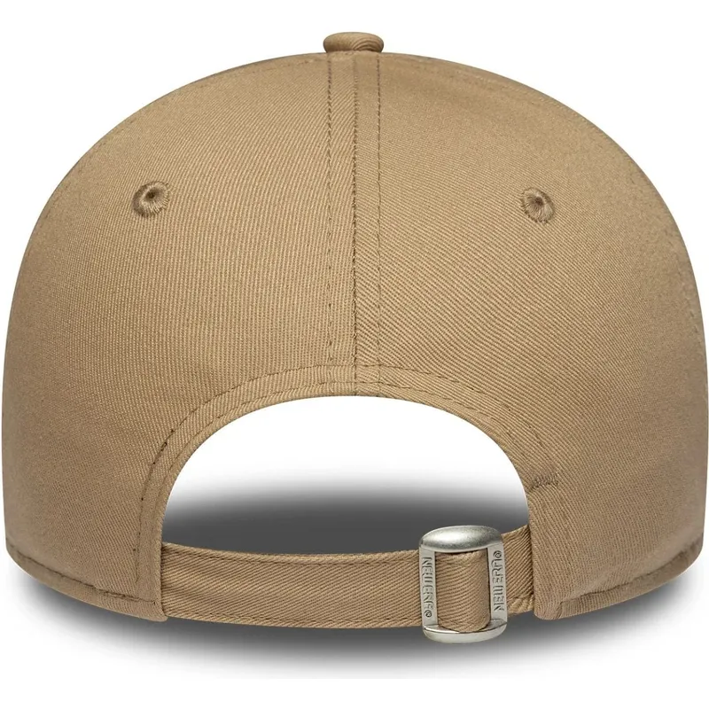 casquette-courbee-marron-ajustable-con-logo-leopard-pour-femme-9forty-animal-infill-los-angeles-dodgers-mlb-new-era