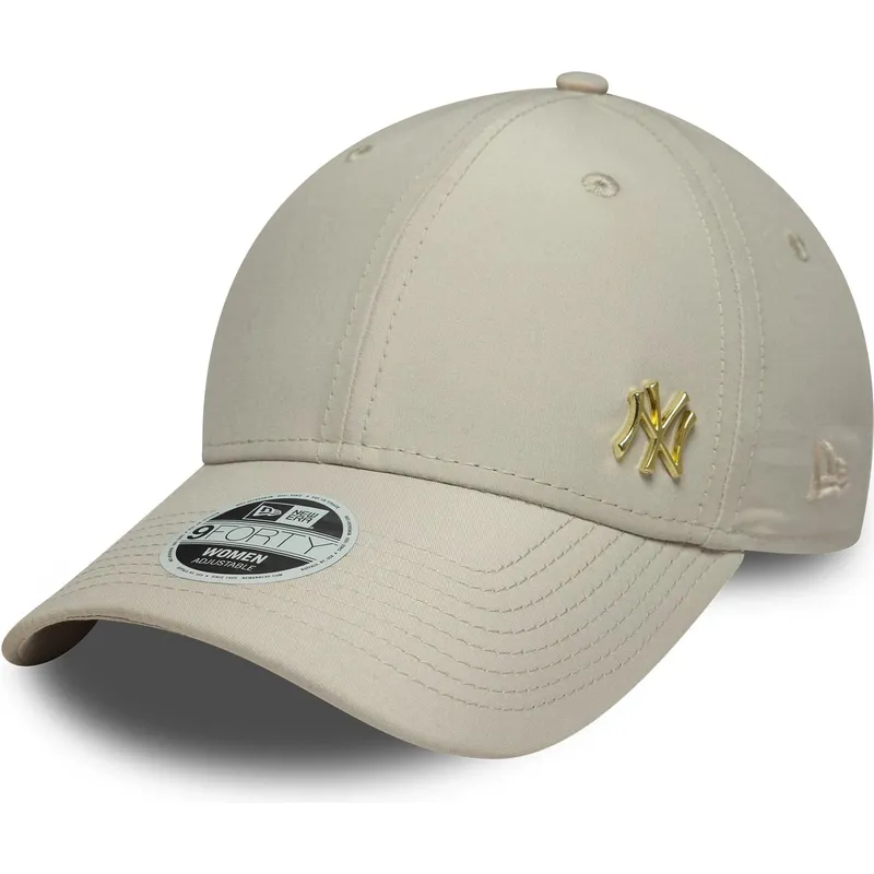 epci-curbata-bej-reglabila-dorado-9forty-flawless-de-new-york-yankees-mlb-de-new-era