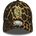 cappellino-curvo-leopardato-regolabile-da-donna-9forty-dell-ac-milan-serie-a-di-new-era