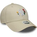 epci-curbata-bej-reglabila-9forty-floral-icon-de-new-york-yankees-mlb-de-new-era