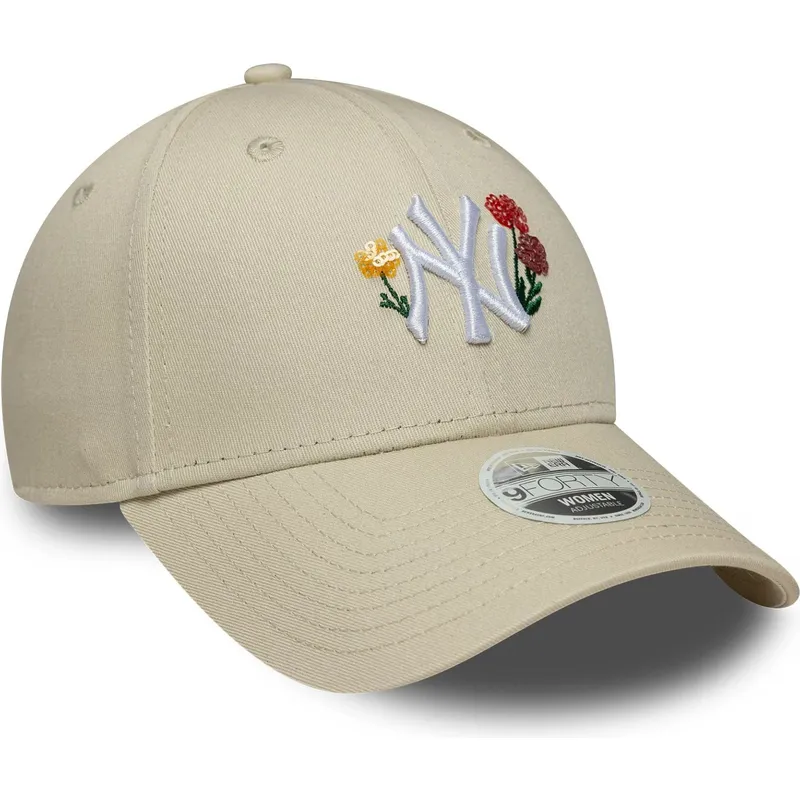 cap-curbata-beige-adjustable-strap-9forty-floral-icon-de-new-york-yankees-mlb-de-new-era