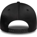 cappellino-curvo-nero-snapback-con-logo-nero-da-donna-9forty-satin-di-new-york-yankees-mlb-di-new-era
