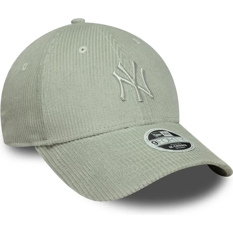 cap-curbata-green-adjustable-strap-claro-9forty-m-crown-pastel-cord-de-new-york-yankees-mlb-de-new-era cap-curbata-green-adjustable-strap-claro-9forty-m-crown-pastel-cord-de-new-york-yankees-mlb-de-new-era