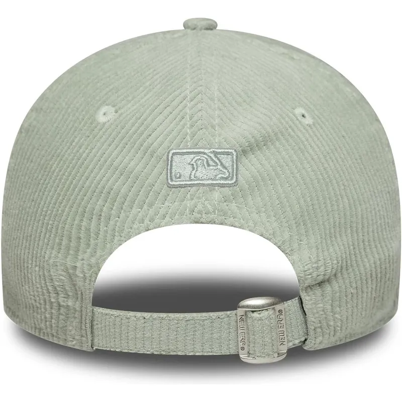 cap-curbata-green-adjustable-strap-claro-9forty-m-crown-pastel-cord-de-new-york-yankees-mlb-de-new-era cap-curbata-green-adjustable-strap-claro-9forty-m-crown-pastel-cord-de-new-york-yankees-mlb-de-new-era