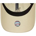 cappellino-curvo-beige-regolabile-con-logo-beige-da-donna-9twenty-league-essential-midi-dei-los-angeles-dodgers-mlb-di-new-era