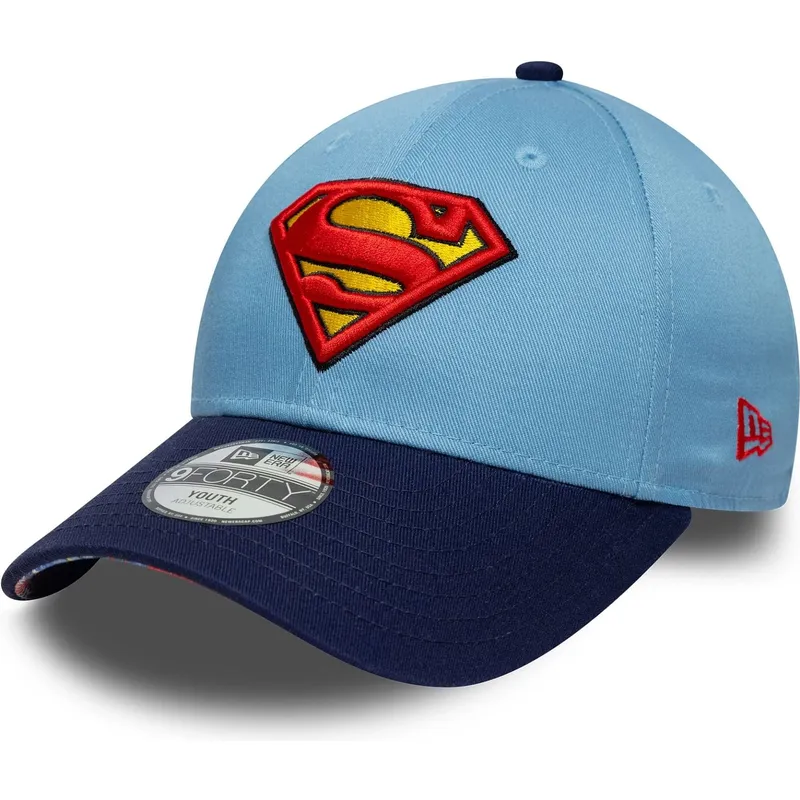 epci-curbata-albastru-reglabila-pentru-copii-9forty-de-superman-dc-comics-de-new-era