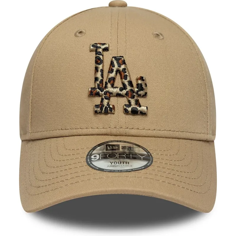epci-curbata-maro-reglabila-pentru-copii-9forty-animal-infill-de-los-angeles-dodgers-mlb-de-new-era