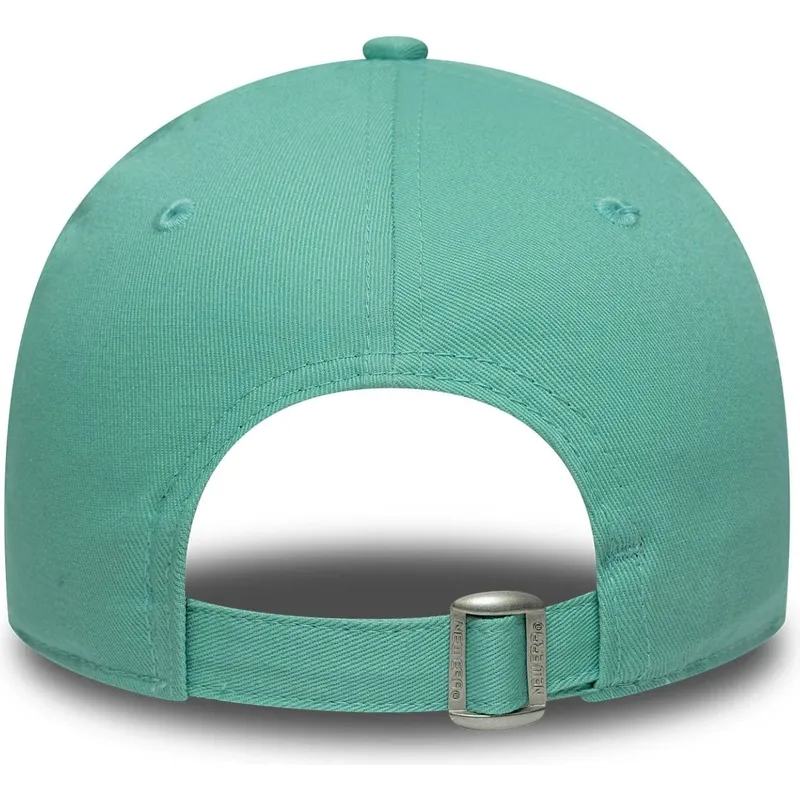 cappellino-curvo-verde-regolabile-per-bambino-9forty-league-essential-dei-los-angeles-dodgers-mlb-di-new-era
