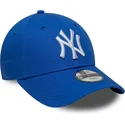 new-era-curved-brim-youth-9forty-league-essential-new-york-yankees-mlb-blue-adjustable-cap