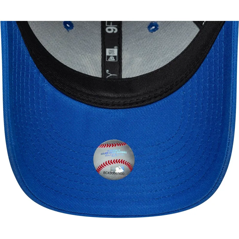 new-era-curved-brim-youth-9forty-league-essential-new-york-yankees-mlb-blue-adjustable-cap