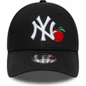 cappellino-curvo-nero-regolabile-per-bambino-9forty-fruit-icon-dei-new-york-yankees-mlb-di-new-era