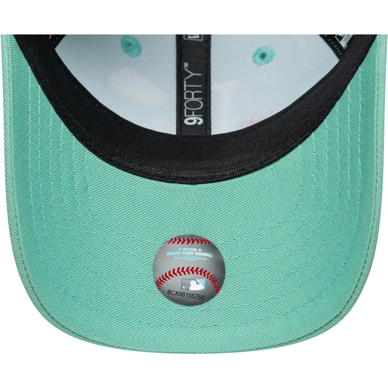 cappellino-curvo-verde-regolabile-per-bambino-piccolo-9forty-plane-icon-dei-new-york-yankees-mlb-di-new-era