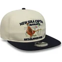 plaska-czapka-bezowo-granatowa-regulowana-19twenty-outdoor-graphic-new-era