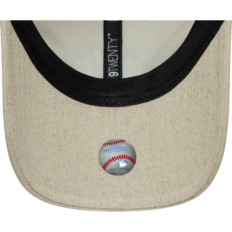 epci-curbata-bej-banda-reglabila-9twenty-linen-de-new-york-yankees-mlb-de-new-era