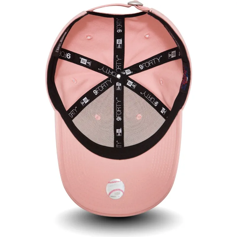 epci-curbata-roz-reglabila-9forty-league-essential-de-new-york-yankees-mlb-de-new-era