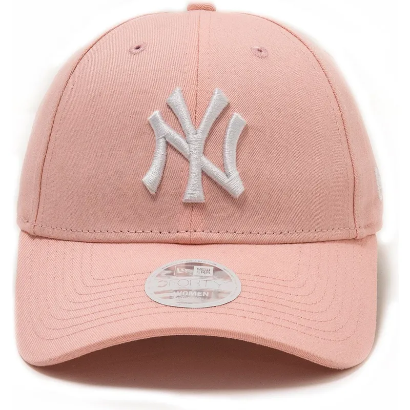 epci-curbata-roz-reglabila-9forty-league-essential-de-new-york-yankees-mlb-de-new-era