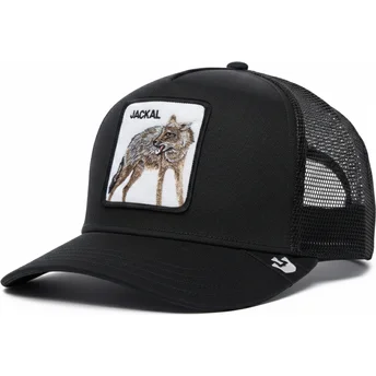 Casquette trucker noire chacal Jackal The Farm Premium Goorin Bros.