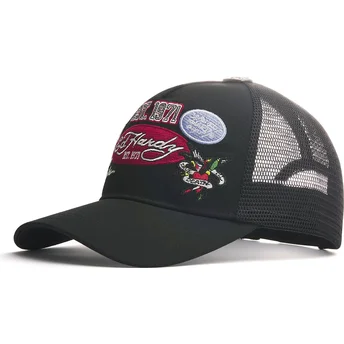 Czapka trucker czarna Est 1971 Varsity Ed Hardy