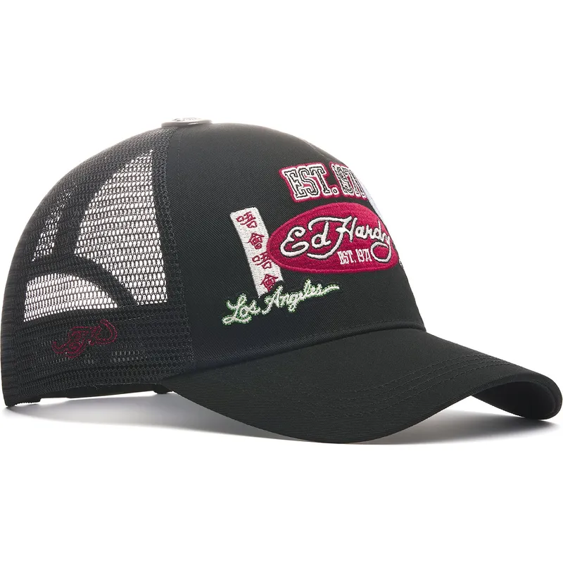 ed-hardy-est-1971-varsity-black-trucker-hat