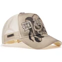 epci-curbata-bej-snapback-gothic-skull-graphic-de-ed-hardy