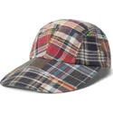 epci-curbata-papagal-reglabila-patchwork-madras-de-polo-ralph-lauren