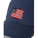epci-curbata-bleumarin-reglabila-classic-sport-flag-de-polo-ralph-lauren